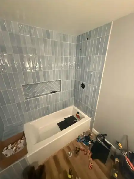 Bathroom tile
