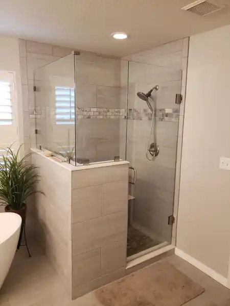 Glass shower