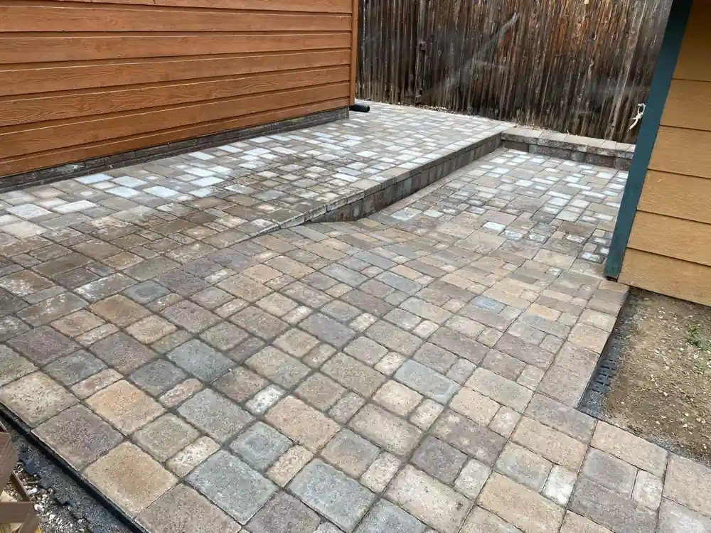 Paver patio