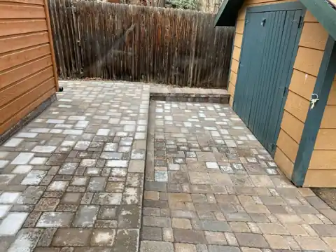 Paver patio