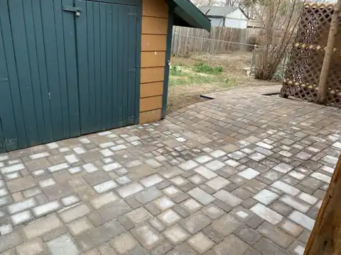 Paver patio